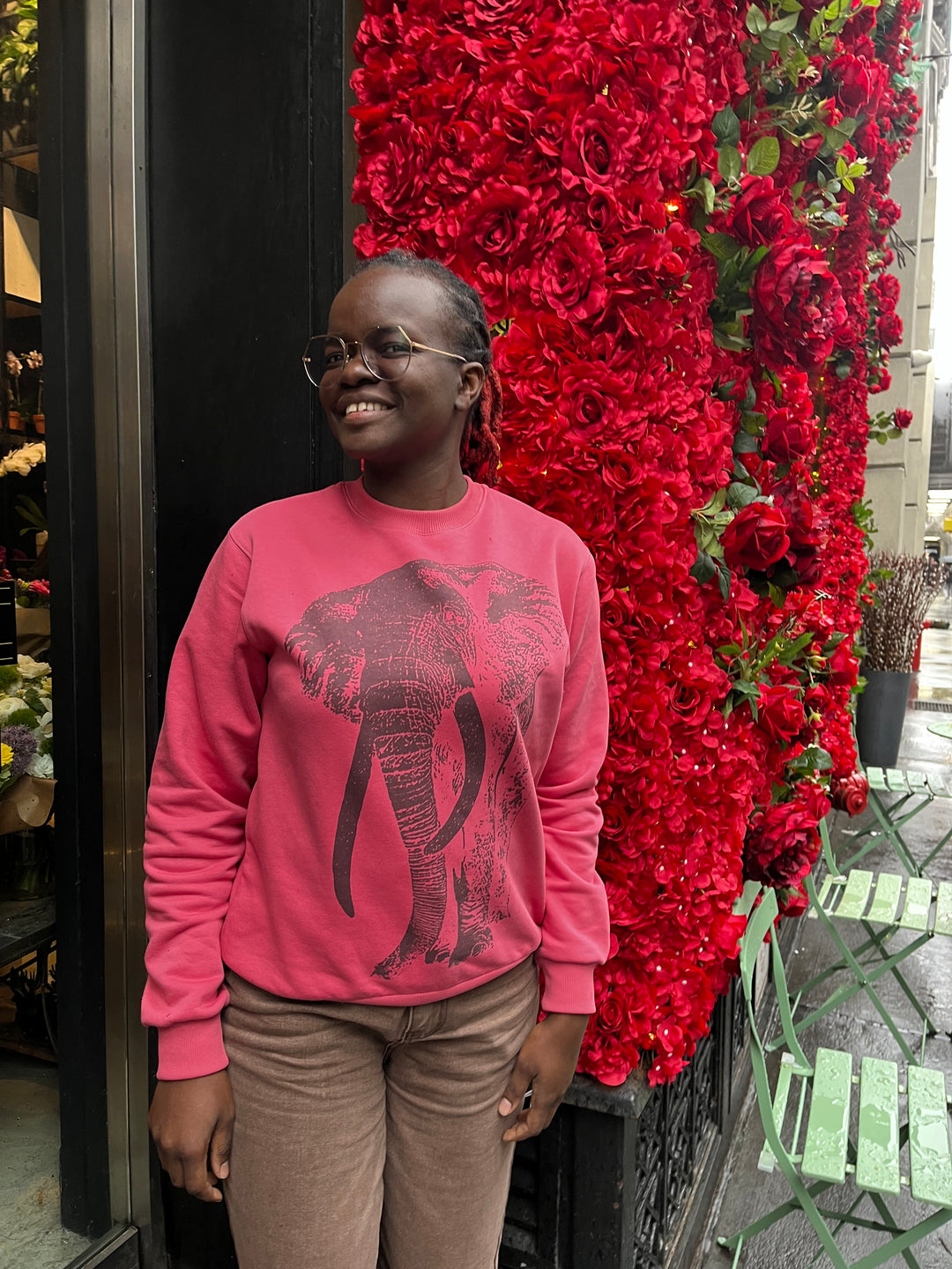 Tembo Sweatshirts- Peach