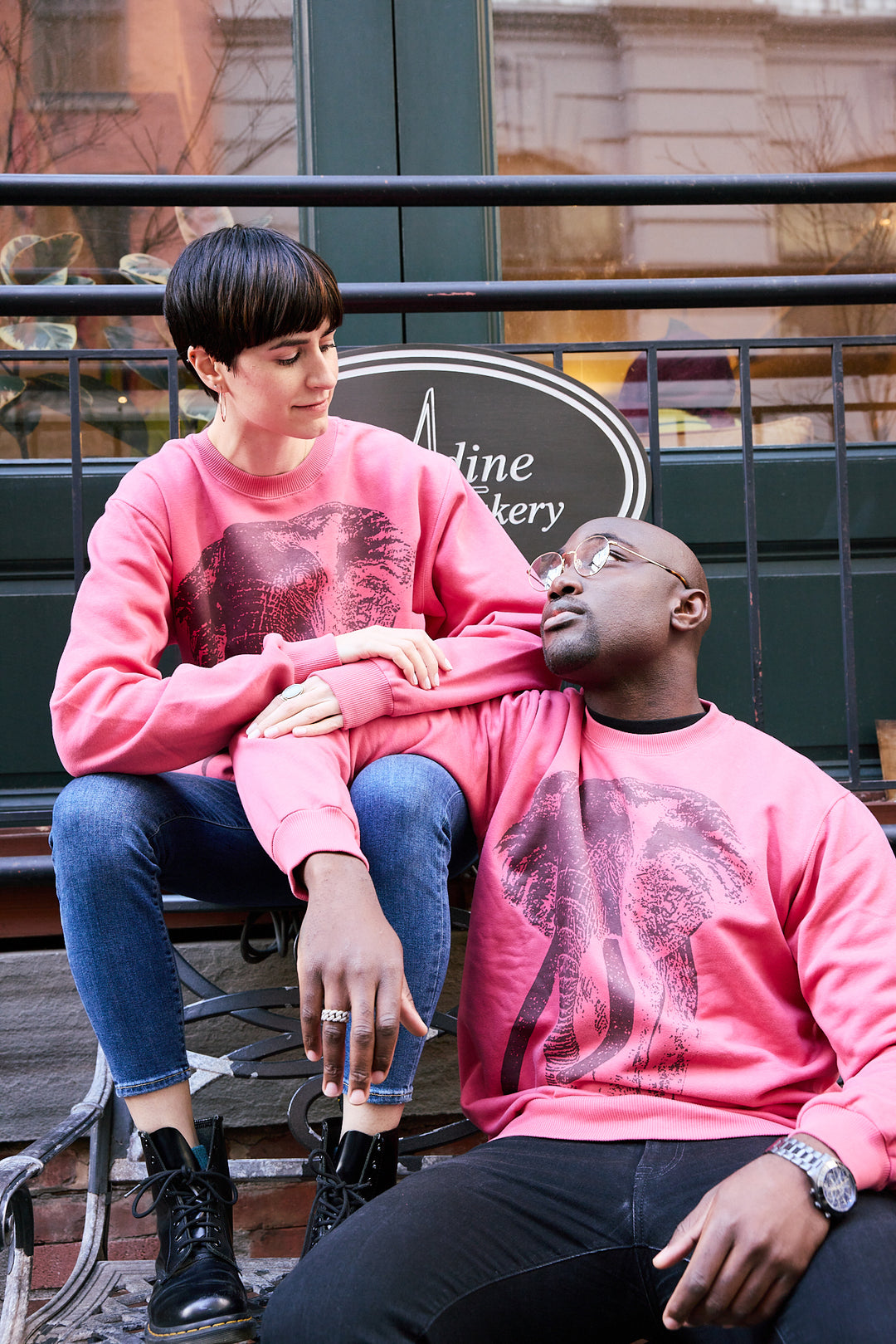 Tembo Sweatshirts- Peach