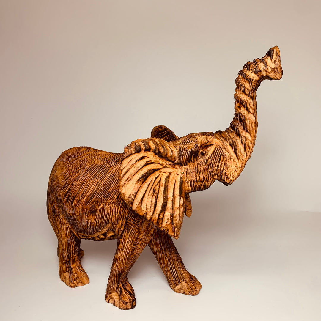 Elephant Wood Carving.