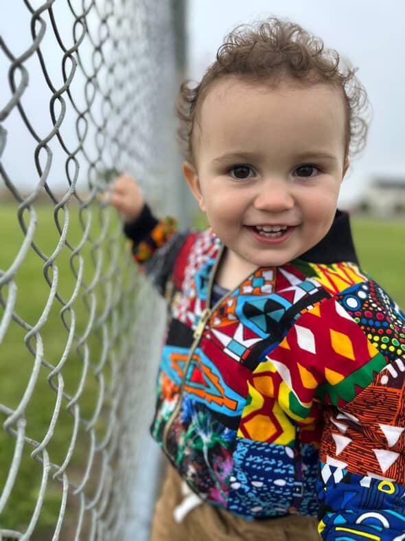 Patchwork Kids Baridi Bomber Jacket