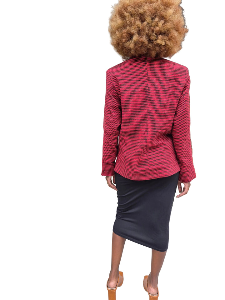 Upcycled Red Jacket