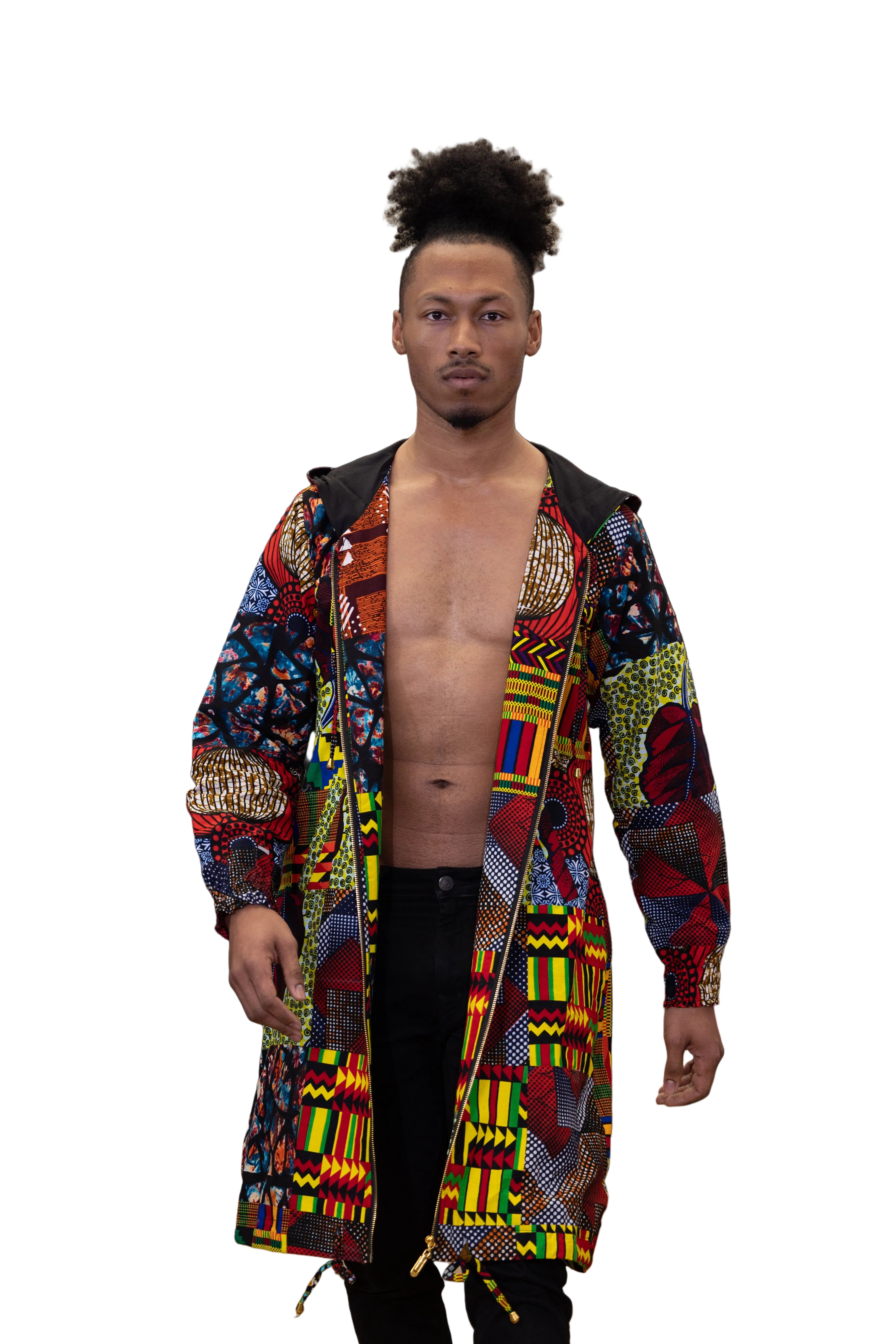 KOYO patchwork Jacket. – Shiyenze Fashion